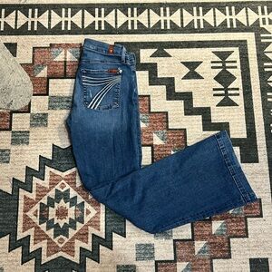 7 For All Man Kind Dojo Medium Wash Jean